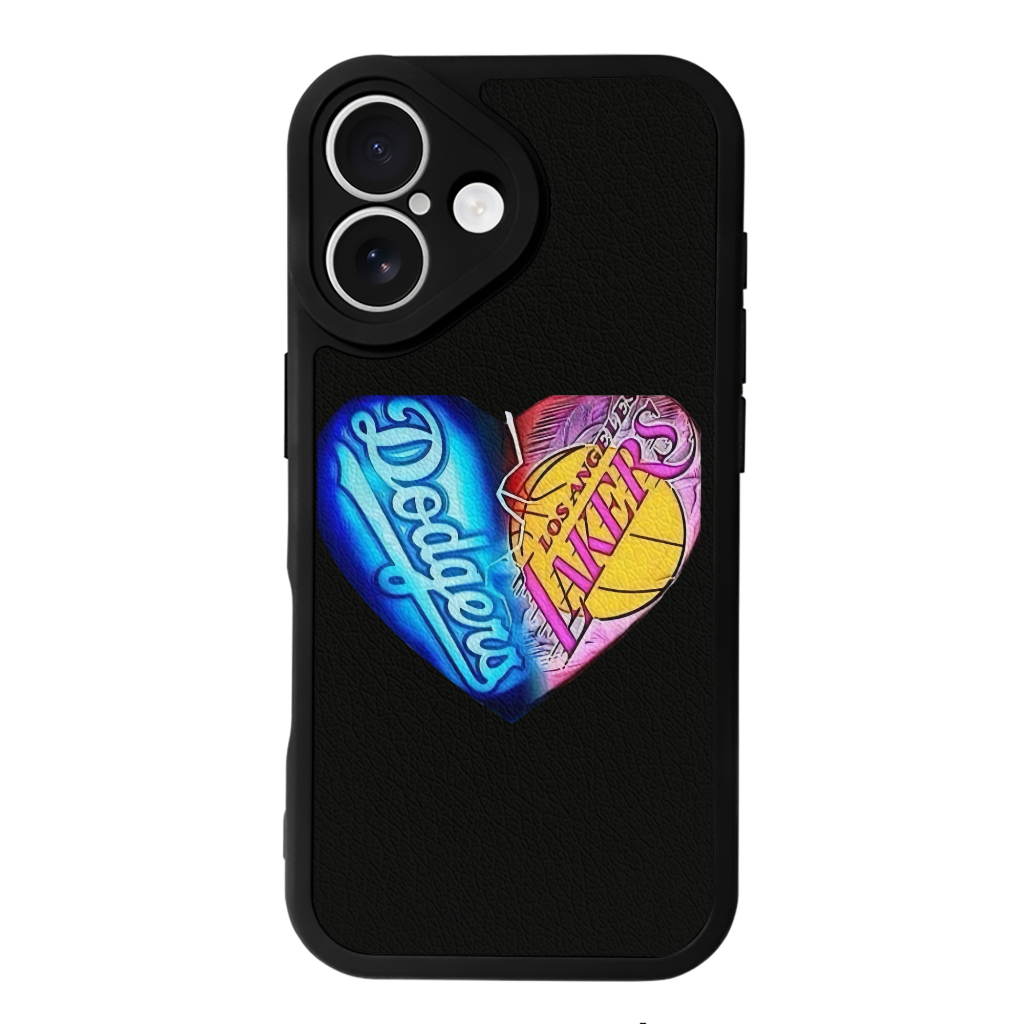  IPhone 16 Silicone Leather Case – UV Print, Lambskin Texture – Perfect Fit, Wireless Charging Compatible, Scratch Resistant, Precise Cutouts – Stylish Protection For IPhone 16